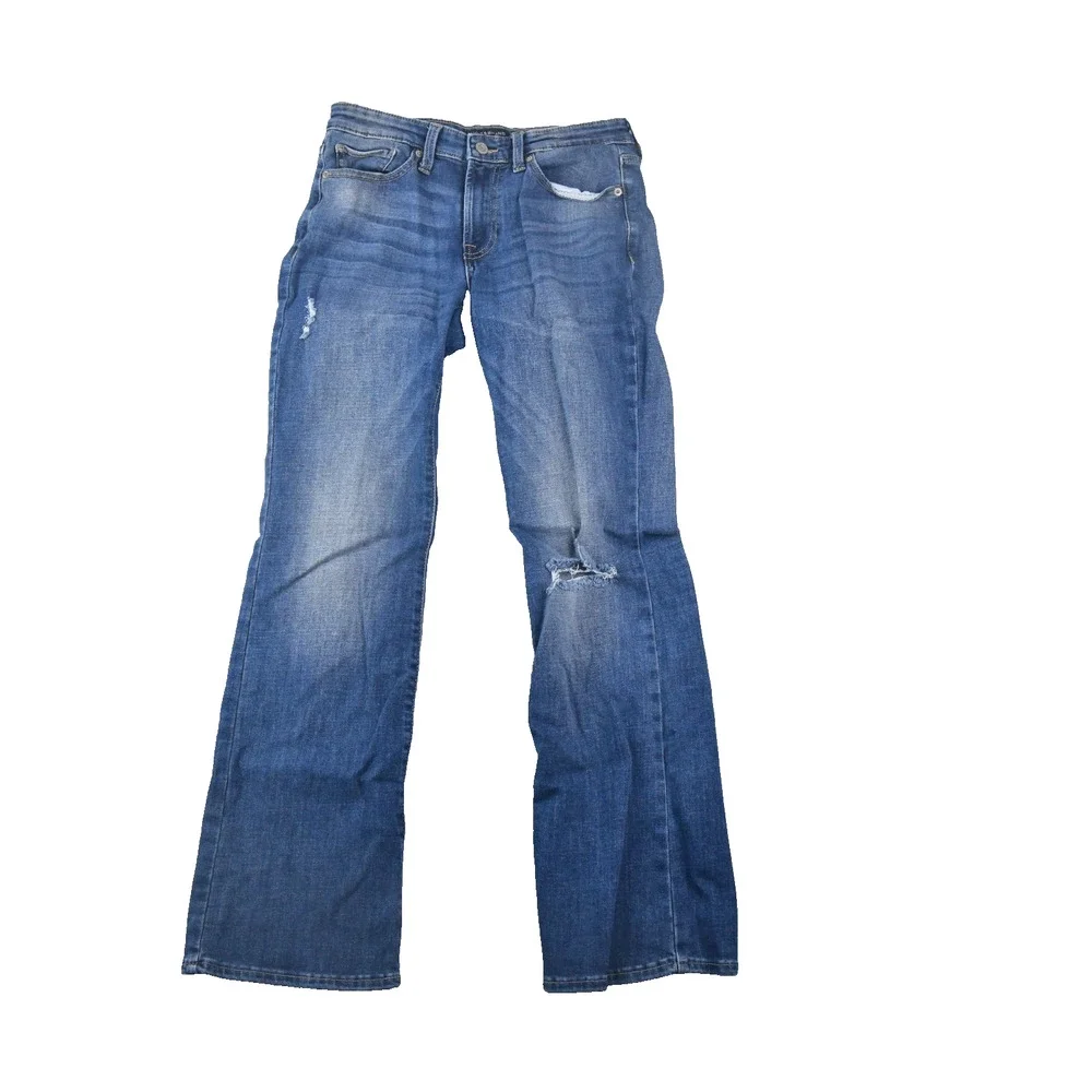 Lucky Brand Jeans Womens 6/28 (27x30) Sweet Boot Blue Denim